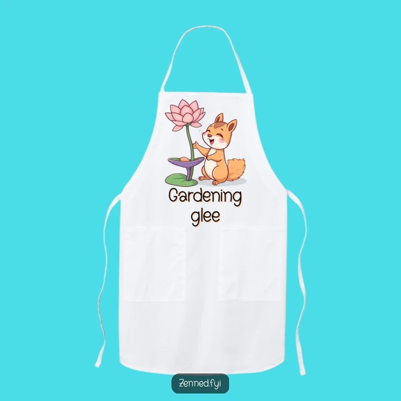Funny Squirrel Apron: Kitchen Giggles Master, Humorous Chef Gift