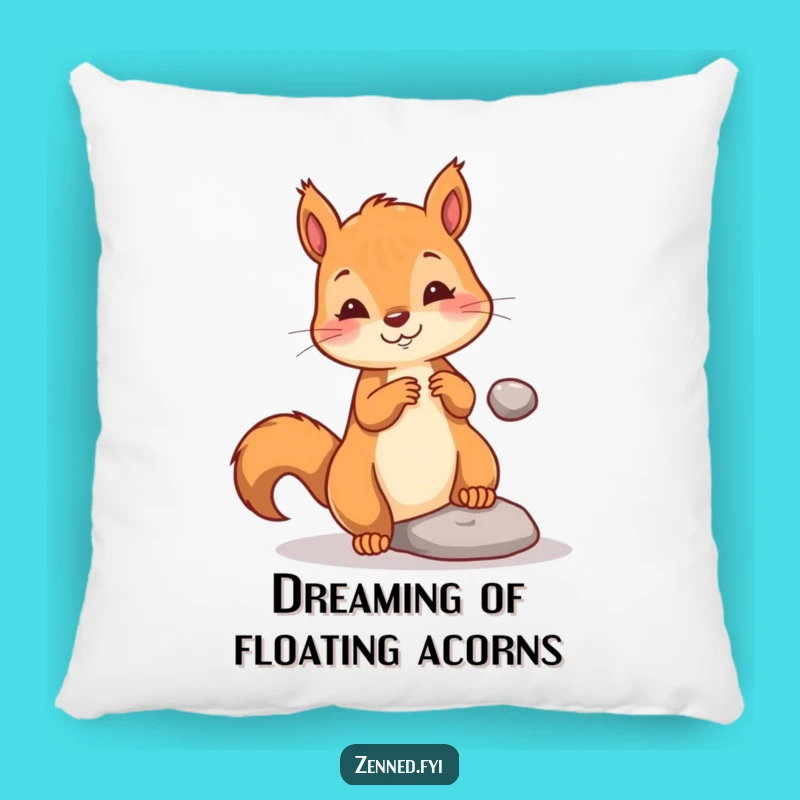 Funny Squirrel Magic Pillow: Cozy Comfort with a Playful Touch