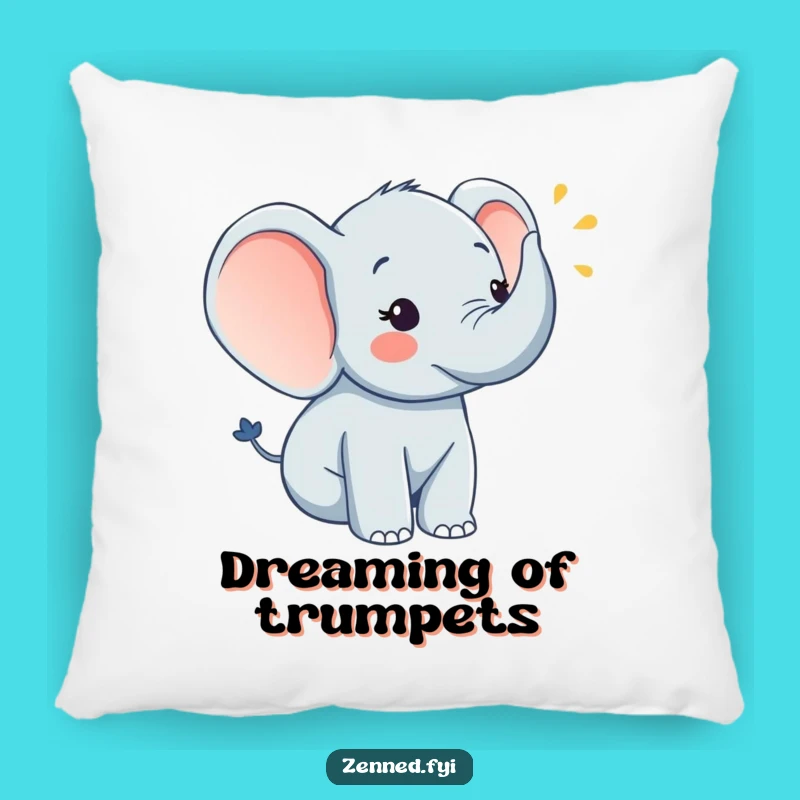 Comfy Elephant Music Pillow - Cozy & Hilarious Comfort Gift