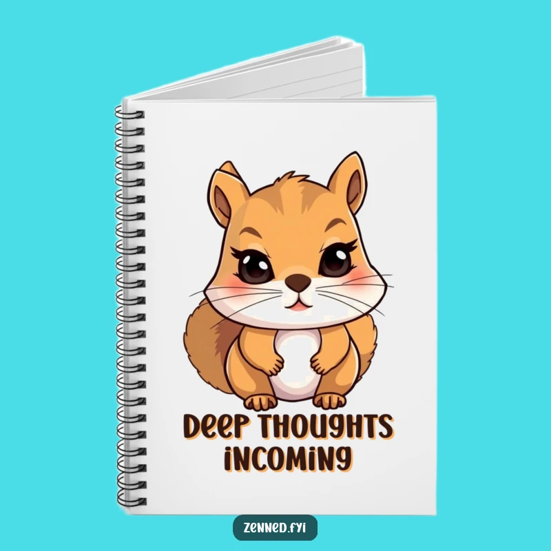Funny Squirrel Journal: Humorous Notebook Gift for Mindful Notes