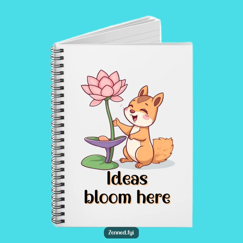 Funny Squirrel Notebook: Giggling Thoughts Journal, Humorous Nature Cover, Gift