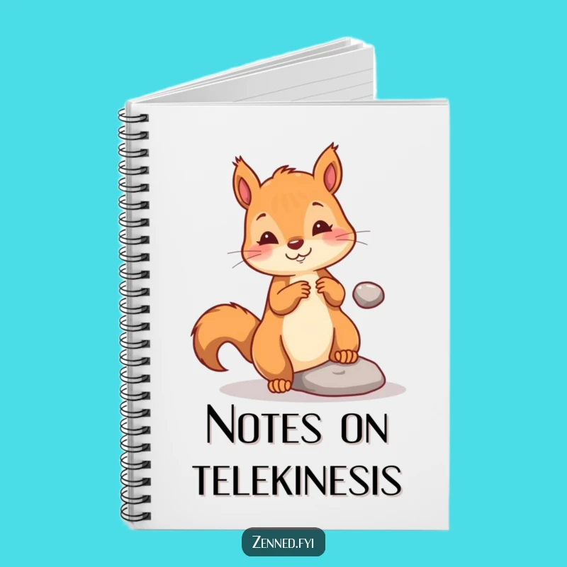 Funny Squirrel Magic Notebook: Capture Your Enchanting Ideas