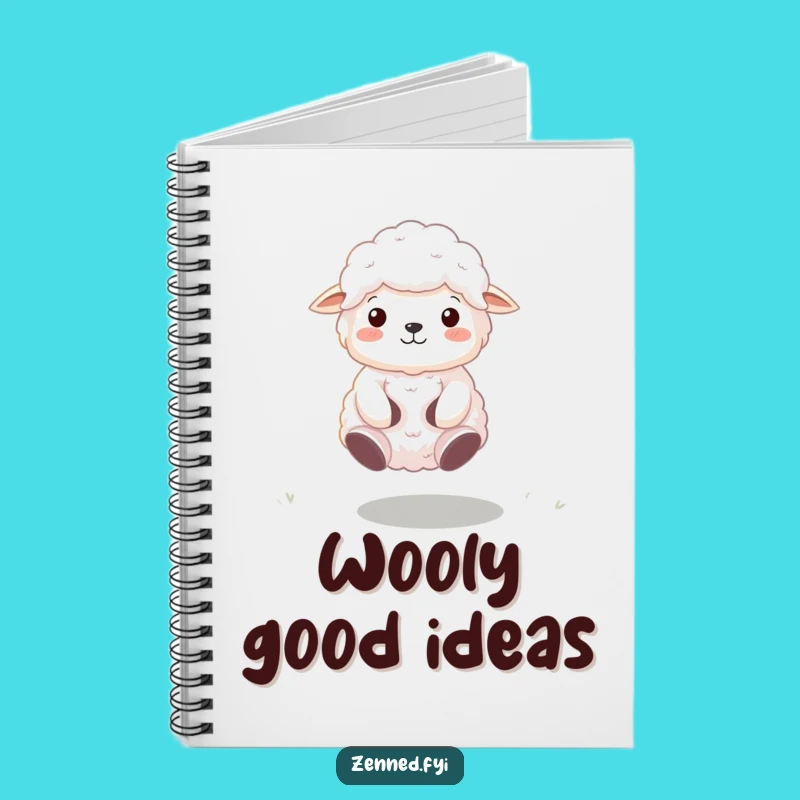 Funny Zen Sheep Notebook: Meditation Journal, Hilarious Diary for Sheep Lovers
