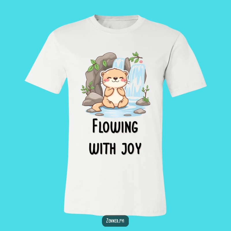 Funny Otter Zen T-Shirt: Relax and Laugh with This Humorous Tee