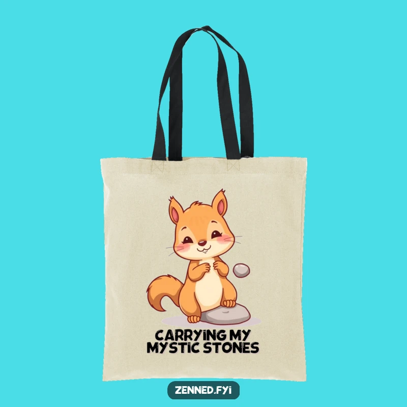 Funny Squirrel Magic Tote Bag: Carry Your Wonders in Style